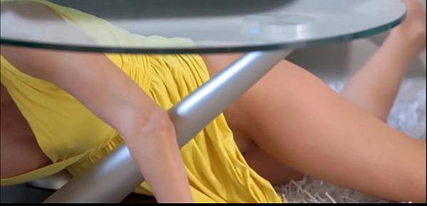  Hot Mom Stuck Under A Table